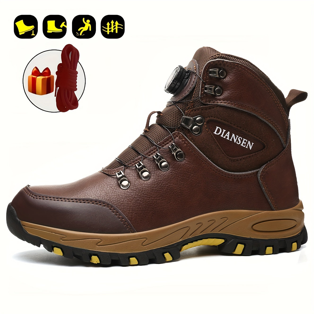 Bota Titan Armor Pro | Casco de Acero Indestructible y Protección Anti-Perforación