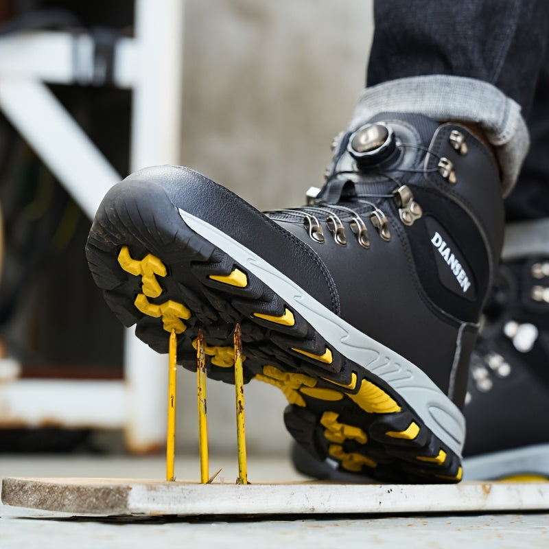 Bota Titan Armor Pro | Casco de Acero Indestructible y Protección Anti-Perforación