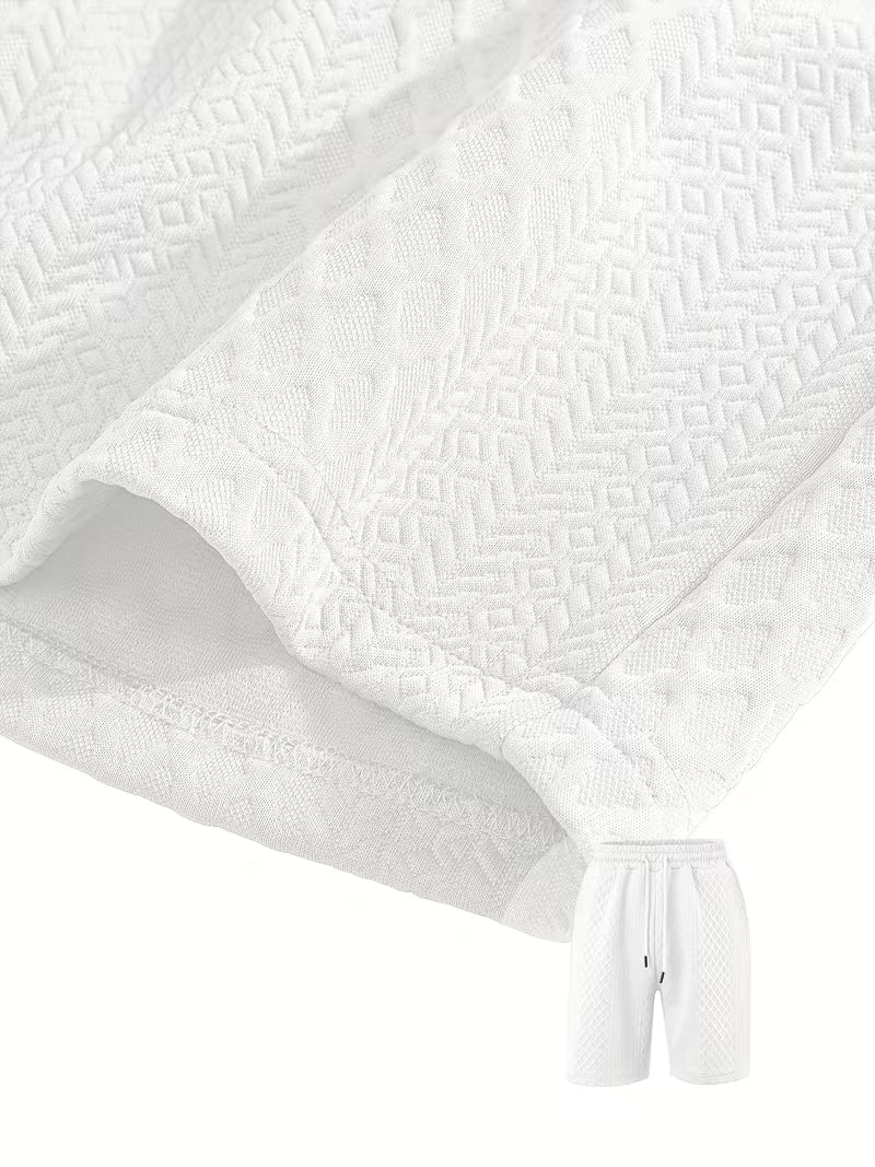 Conjunto Riviera Elite | Textura Premium 3D y Frescura Absoluta en Verano