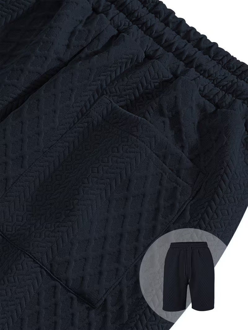 Conjunto Riviera Elite | Textura Premium 3D y Frescura Absoluta en Verano