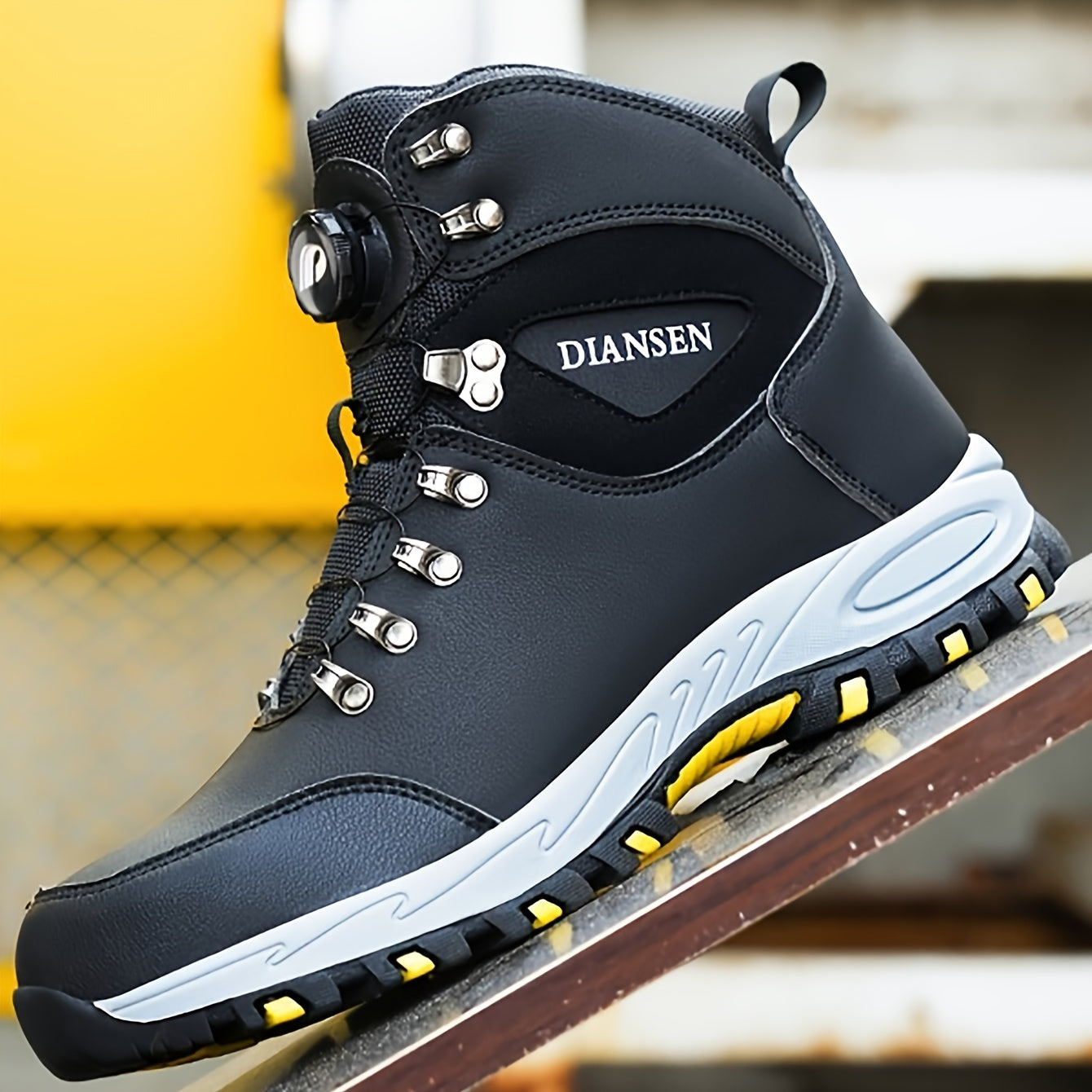 Bota Titan Armor Pro | Casco de Acero Indestructible y Protección Anti-Perforación