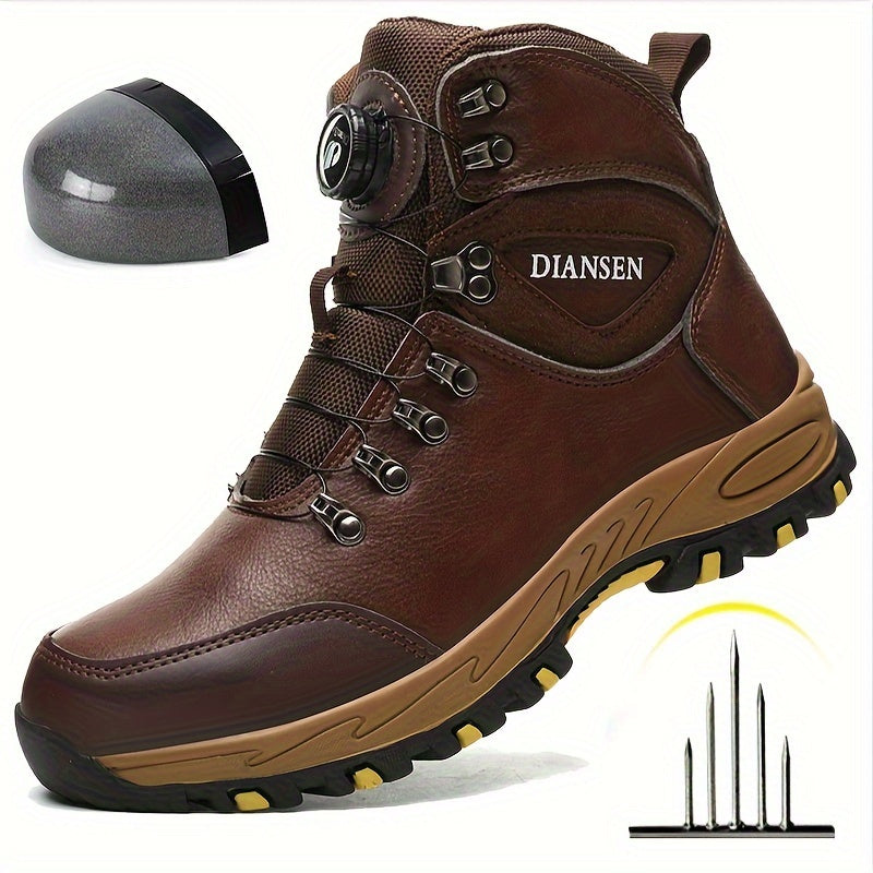 Bota Titan Armor Pro | Casco de Acero Indestructible y Protección Anti-Perforación