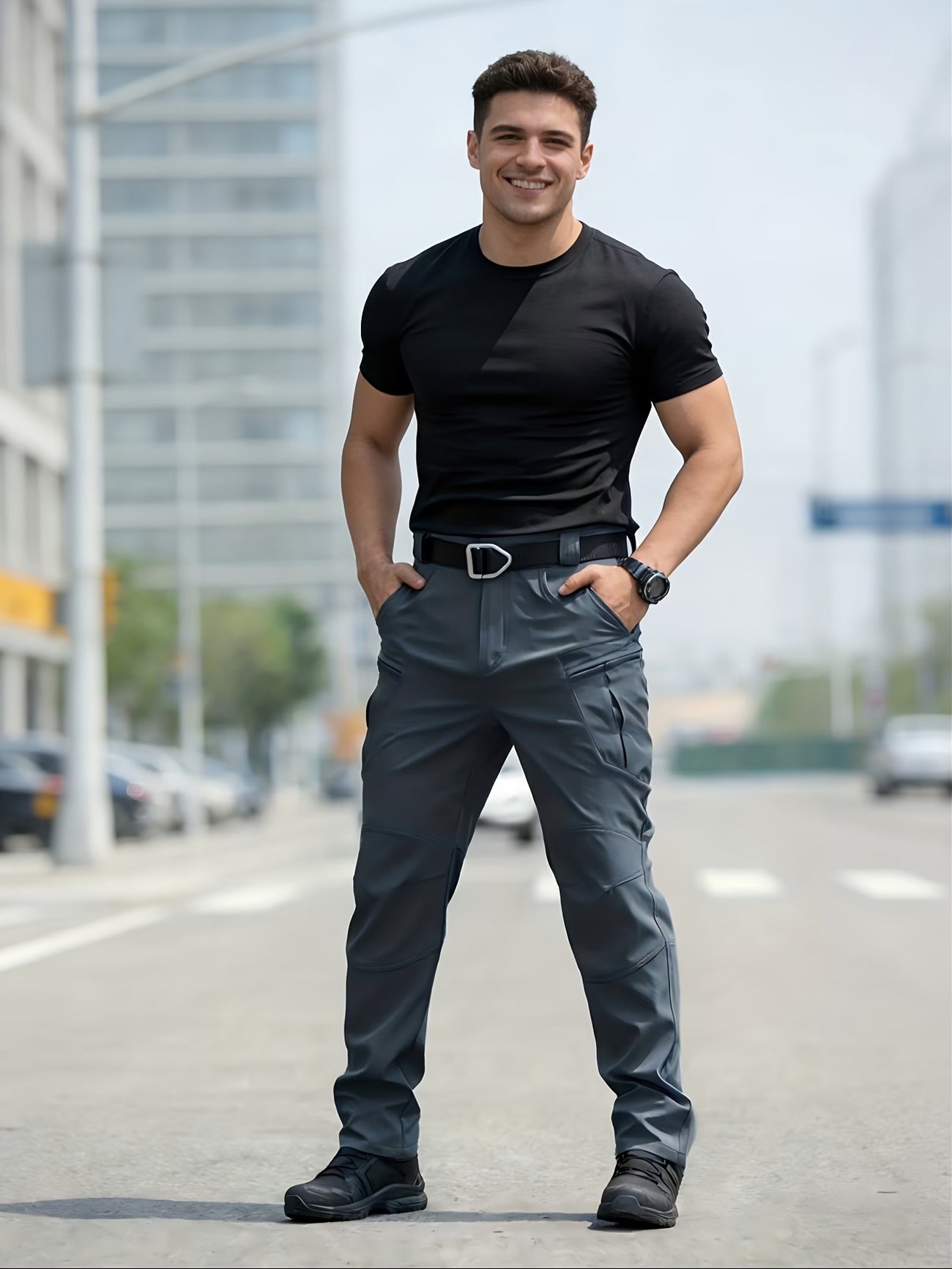 Pantalón Hybrid Cargo | Confort Superior con Estética Táctica de Corte Slim