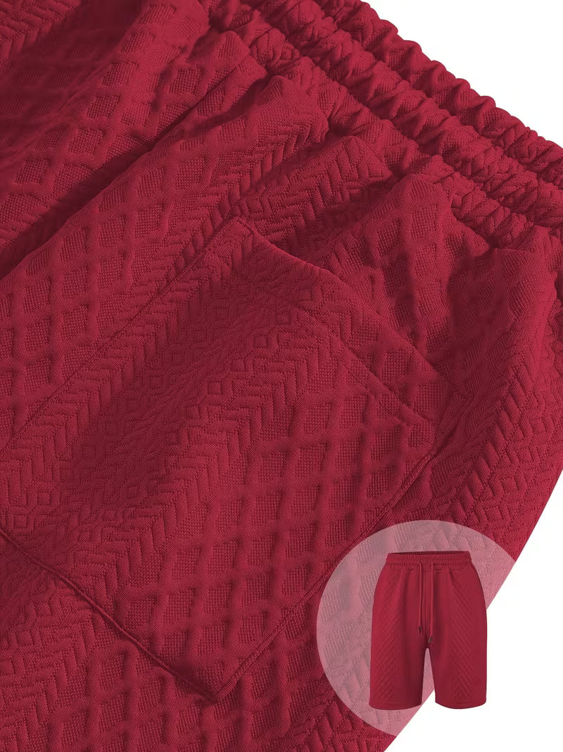 Conjunto Riviera Elite | Textura Premium 3D y Frescura Absoluta en Verano